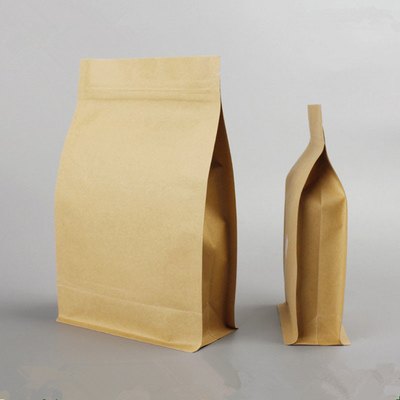 Orzechy do kawy z przekąskami Papier pakowy Torby do pakowania z zamkiem błyskawicznym Folia do wielokrotnego zamykania wewnątrz olejoodporna