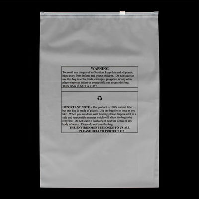 0,025-0,14 mm Biodegradowalna torba do pakowania CPE EVA Matowy zamek do tkaniny