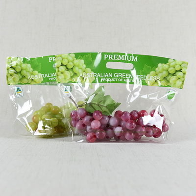 Lodówka Zip Lock Plastikowe torby do pakowania świeżych warzyw 80-300mic Grubość
