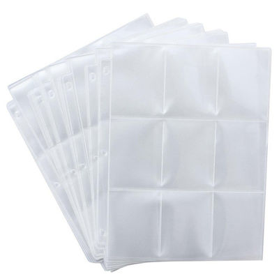 9 kieszonkowych plastikowych rękawów na karty Mtg, szczelne rękawy na karty kredytowe 32,6 * 20 cm
