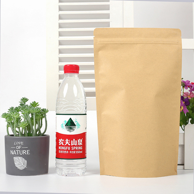 Kraft Paper k Bag Aluminiowa żywność Opakowania z tworzyw sztucznych Zamknięta torba Drukowanie