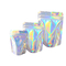 Holograficzne, opalizujące torby do pakowania z folii aluminiowej na kosmetyki do cieni do powiek