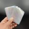 66mm x 98mm przezroczyste holograficzne etui na karty, wodoodporna osłona posiadacza karty