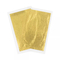 Wąski rozmiar 24-karatowych wstępnie walcowanych stożków Połyskujący złoty papier rolkowy