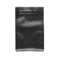 Stand Up 12 uncji matowa czarna torba z folii aluminiowej mylarowej o grubości 140 mikronów