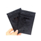 Zamykana czarna torba do pakowania Mylar k z okienkiem CMYK / Pantone Printing
